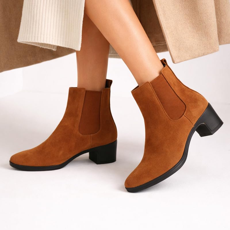 Image of FAUSTO Women Flared Heel Boots