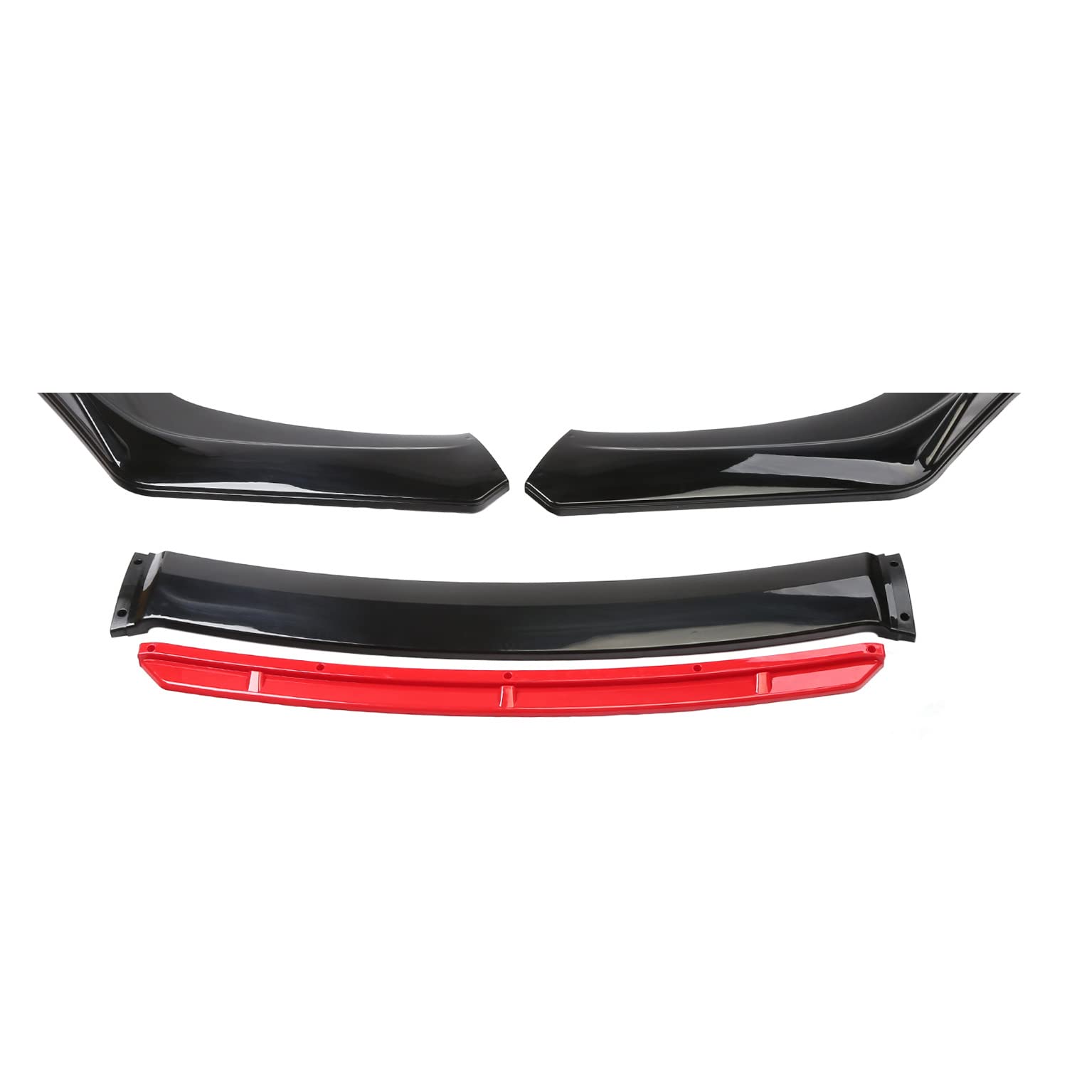Spoiler Anteriori per Jeep Renegade 2015 2020 2021 2022 2023 2024 2025 Splitter Labbro paraurti Anteriore Diffusore Spoiler paraurti Anteriore Accessori diffusore durevoli Fibra di Carbonio Normale C