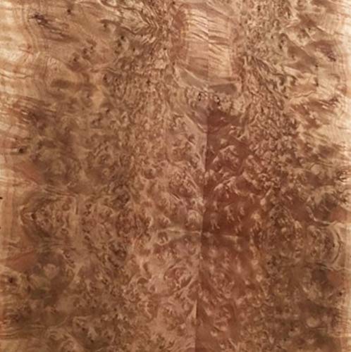 Aibote Placage de Bois de Ronce de Camphre Doré Fait à la Main de Birmanie Feuille de Restauration en édition Limitée en Bois Naturel Matériel de Bricolage (24'x98'),2