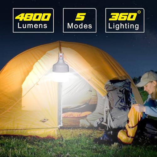 Spurtar 2 Pz Lampada LED Ricaricabile per Tenda da...