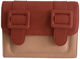 U.ha Bolso de hombro de moda para mujer Classic Colorblock College Wind Cambridge Bag Wild Messenger Bag Leisure Commuter Crossbody Bag