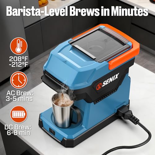 SENIX Portable Coffee Maker 5000mAh