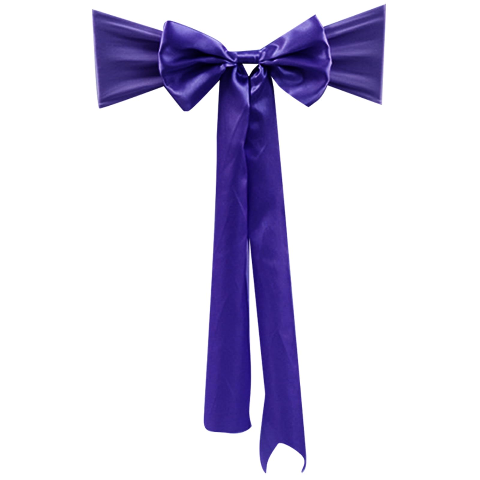 Tsophreniq Chair Back Cover Ribbons with Extended Tail Ribbon for Wedding Enhances Event Space Decoration Styling