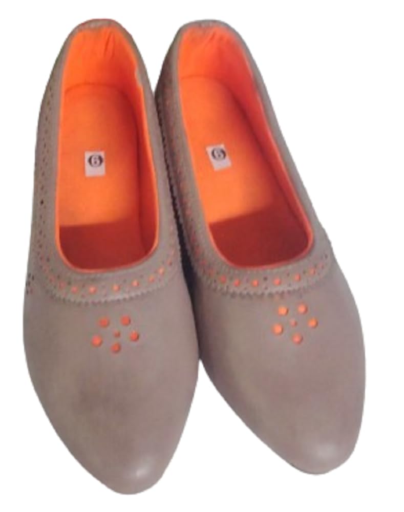 Women's Modern Shoes | Ethnic Shoes Traditional Punjabi Jutti | Daily Use Slipper-image-10