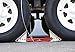 Fastway ONESTEP Wheel Chock for Tandem Axle Trailers and RVs-16 Inches to 24 Inches Long-Qty 1