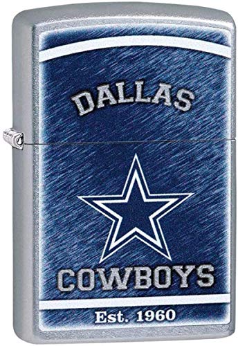 Personalized Zippo Lighter NFL - Free Laser Engraving  (Cowboys)