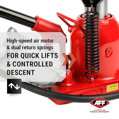 AFF 20 Ton Bottle Jack - Manual & Air Assist Hydraulic Jack for Lifting Heavy Trucks & Equipment - Super Duty by AFF - Used condition - Image 4