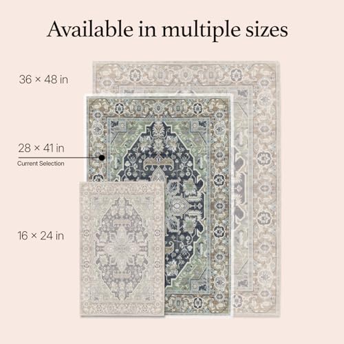 Image of Lovewag Reusable Washable Dog Pee Pads, Sage Forest 28x41, 2 Pack