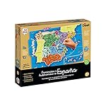 Diset, Provincias y Autonomías de España, Puzle ed...: Cada provincia es una pieza diferente, y cada comunidad autónoma tiene un color distinto; De esta manera, se puede jugar a montar las distintas autonomías por separado, aprendiendo qué provincias las integran, y después unirlas con cuidado para forma...