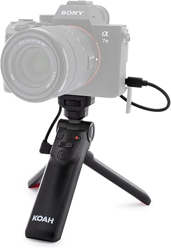 Miniatura 9 de Koah Empuñadura de cámara y trípode para creadores de contenido - Compatible con cámaras Sony sin espejo Alpha Series, DSC-RXRX100 Series y DSC-HXHX