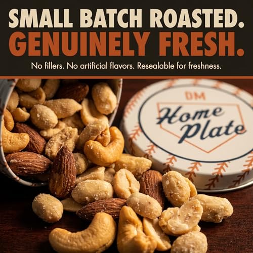 Image of Snack Box Gift Basket for Men, Birthday Gift for Men, Women, Food Care Package, Unique Tins of Assorted Nuts, Snacks in Stunning Case - Treat for Men, Women, Dad, Friends, Family, Fathers Day Gift