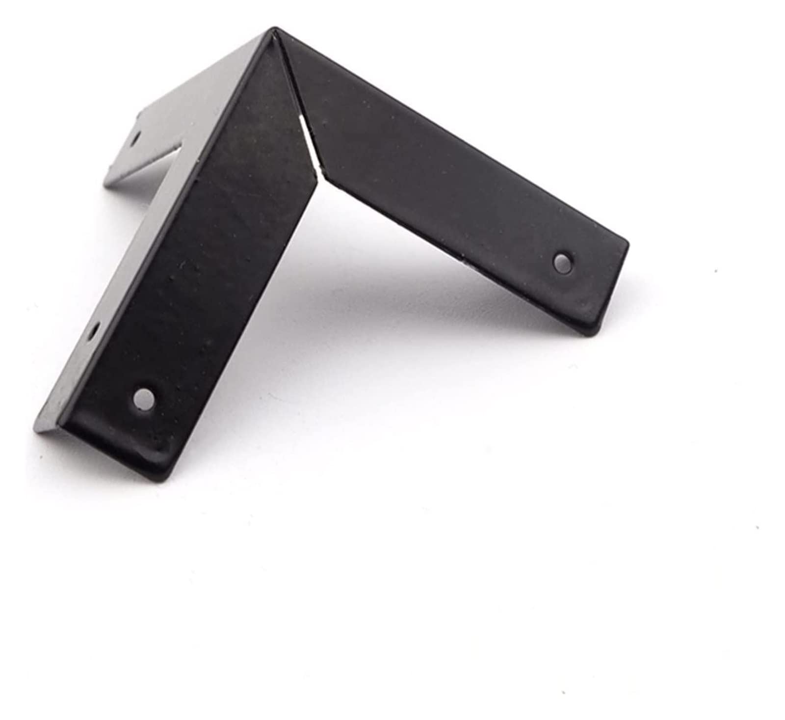 SDJJSAO Box corner protector, Table 4Pcs Furniture Hardware Triangle Corners BronzeCorner Protector Guard(Black)
