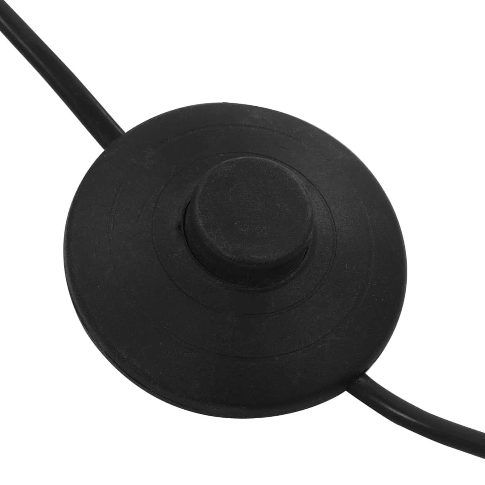 Lampada da Terra ad Arco Moderna 5 Luci Regolabile in Altezza E14 Nero e Oro Acciaio Foglia d'oro 200 cm
