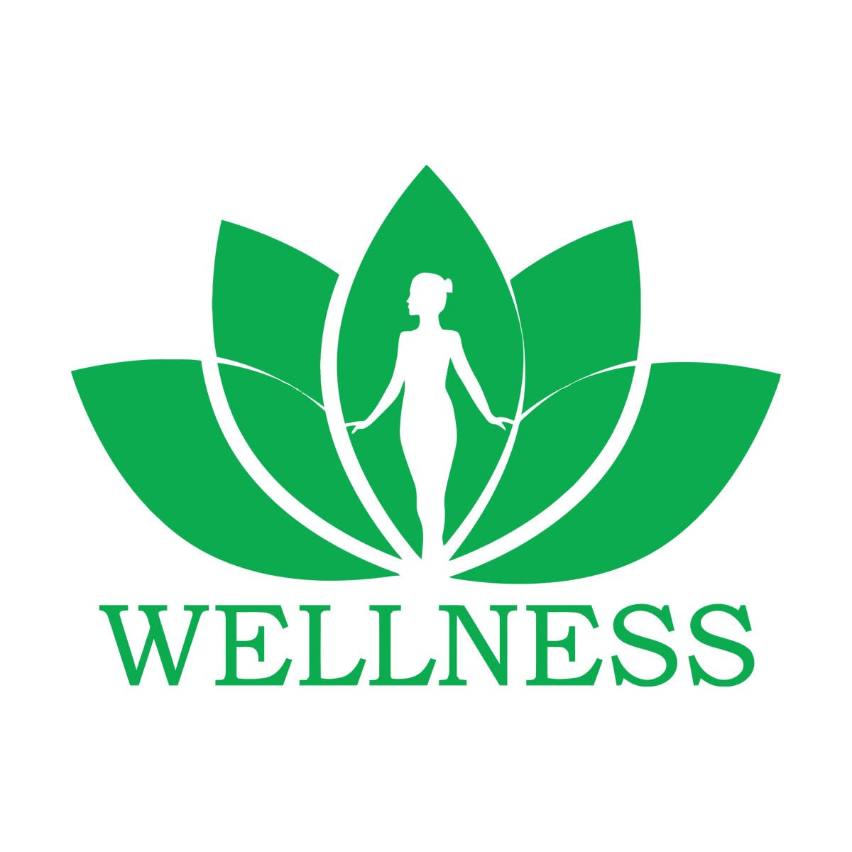 Vinyl Wall Decals Lotus Flower Beauty Health SPA Studio 54x72.2cm It Won't Fall Off Large Green