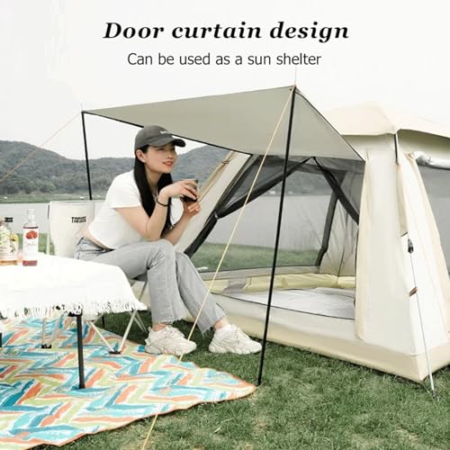 Carpa automática para camping GERRIT 4 estaciones 215x215x145 cm miniatura 3