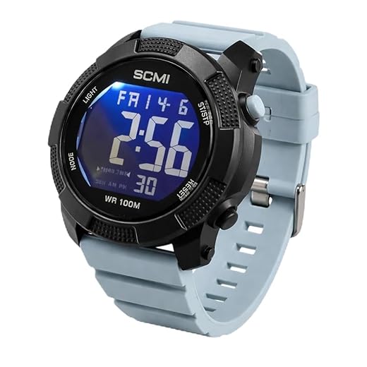 Relogio Masculino Esportivo Super Estiloso Resistente Pulseira Borracha Luz interna Leve