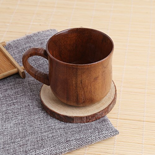 Taza de madera natural artesanal tebatu miniatura 2