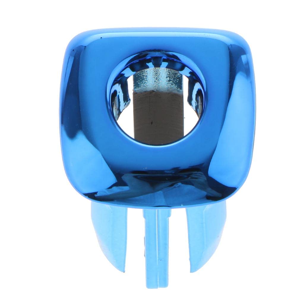 ATORSE Door Window Pin Locking Knob Button Cover Trim Compatible with B.M.W 5 Series F10 F18 Blue