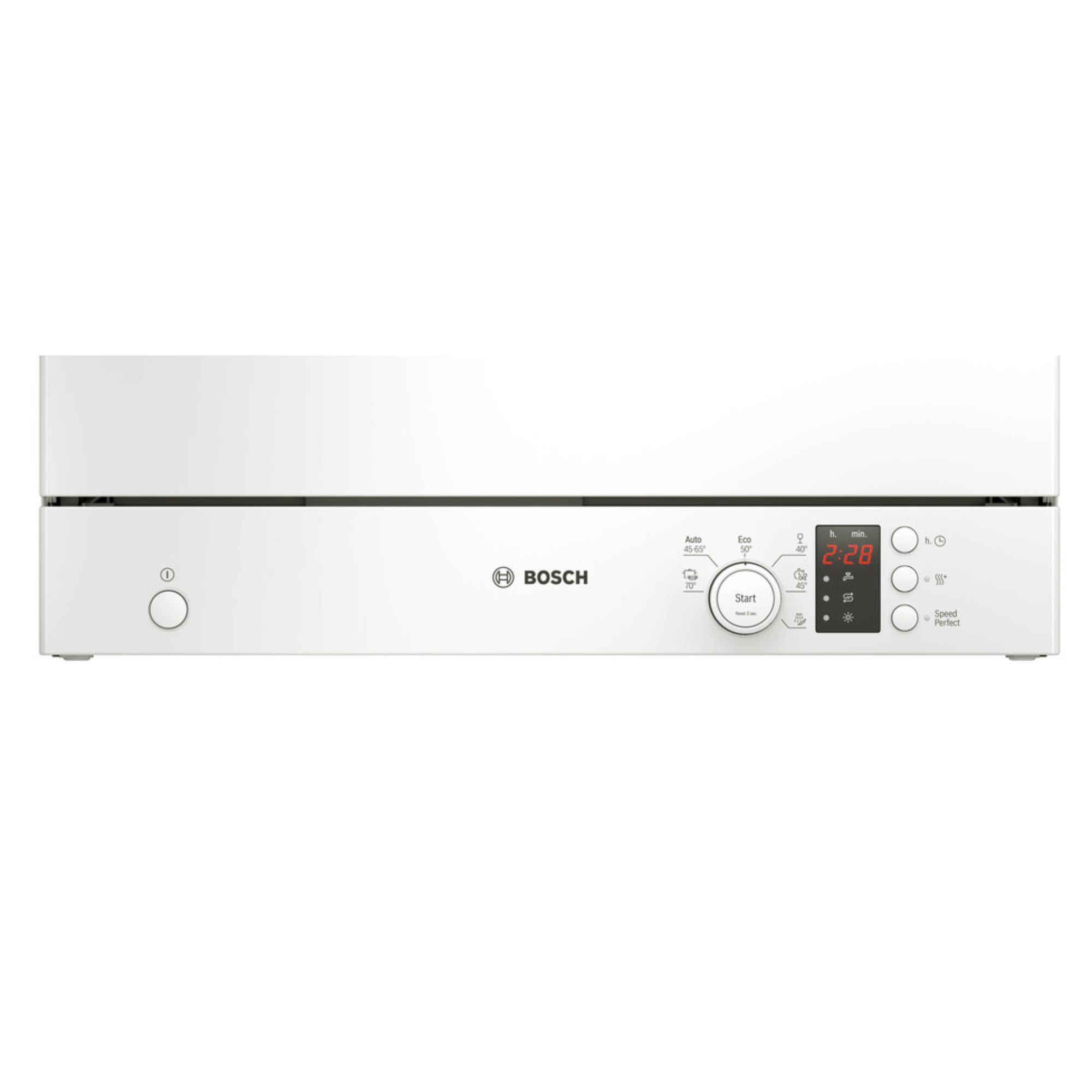 Bosch - Lavavajillas compacto libre instalación, 55 cm de ancho, Serie 2, Extra Secado, AquaStop, Blanco, SKS2ITW00E
