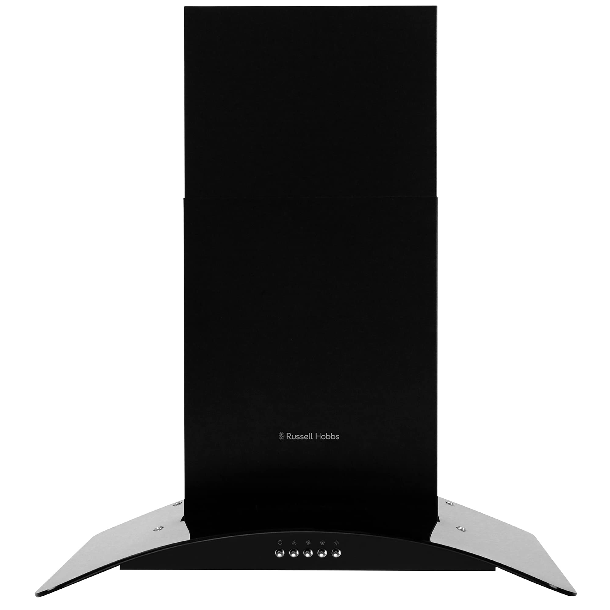 Russell Hobbs  Rhgch901b-M Steel & Glass Cooker Hood Black - 90cm