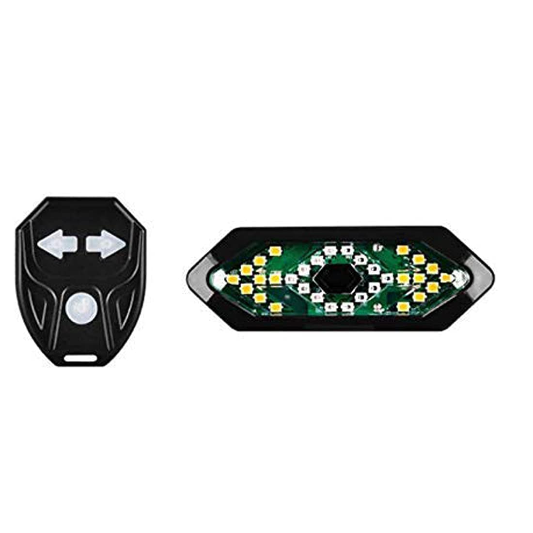 SHIVEXIM Bicycle Tail Light USB Rechargable Smart Wireless Remote Control Turn Signal LED Rear Break Light (Black) (B09LSBQYGK) Amazon Price History, Amazon Price Tracker