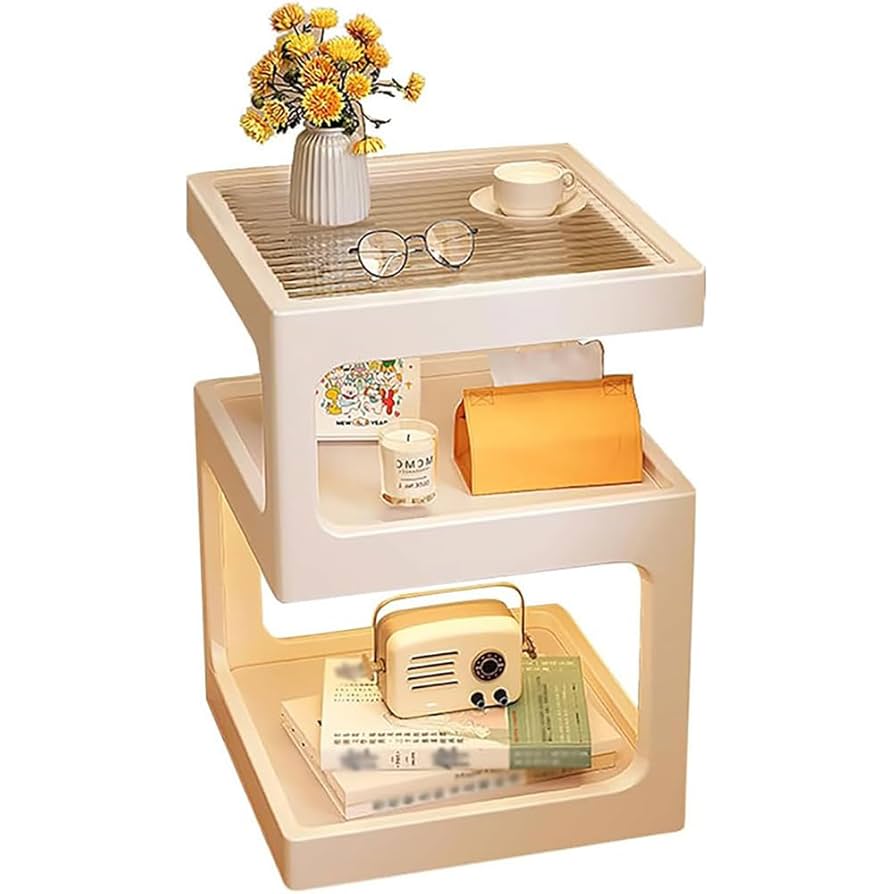 Amazon｜Petmoon サイドテーブル ナイトテーブル 直径30/35/40