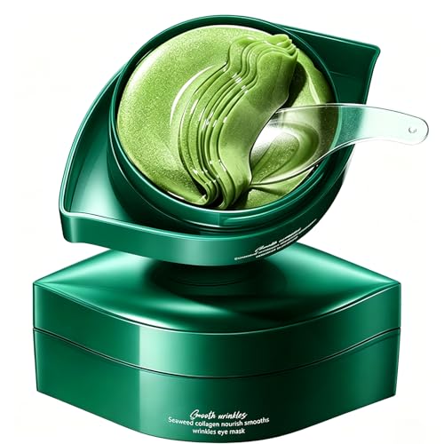 72pcs Seaweed Collagen Eye Patches,Reducing Dark Circles and Puffiness