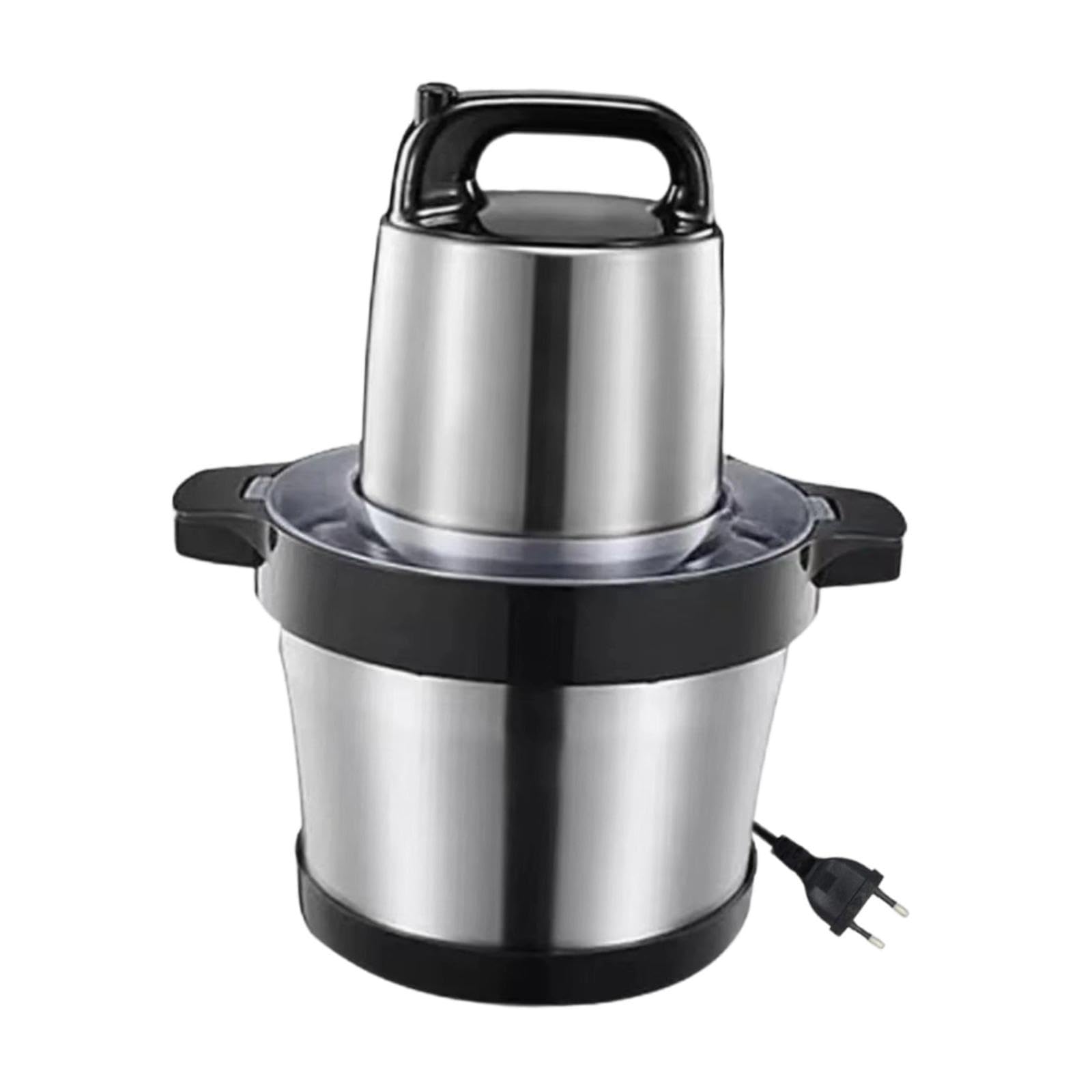 Food Processor Automatic Kitchen Appliance 6L Household | Food Processor Automatic Kitchen Appliance 6L Household Reusable Mincer Stainless Steel-image-24