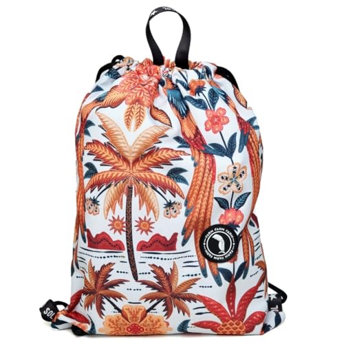 Mochila Bolsa Fazenda Eco Bolsa Unissex (Tropical)
