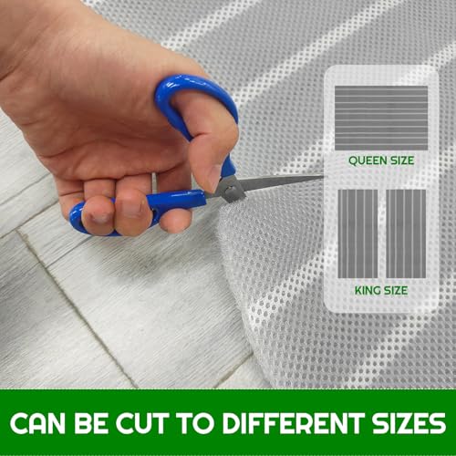 Bouticol Mattress Underlay Rv Under Mattress Ventilation Air Meshfiber Under Mattress Pad For Rv Boat Camper Creating The Bed Air Flow And Dry( 83 Inch L X 56 Inch W) thumb #3