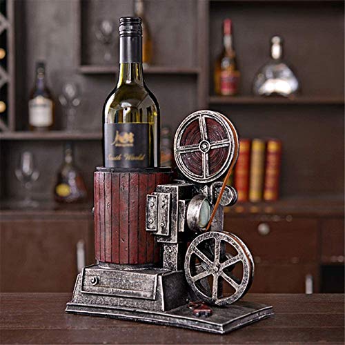 Soporte para botellas estilo medieval vintage de resina miniatura 7