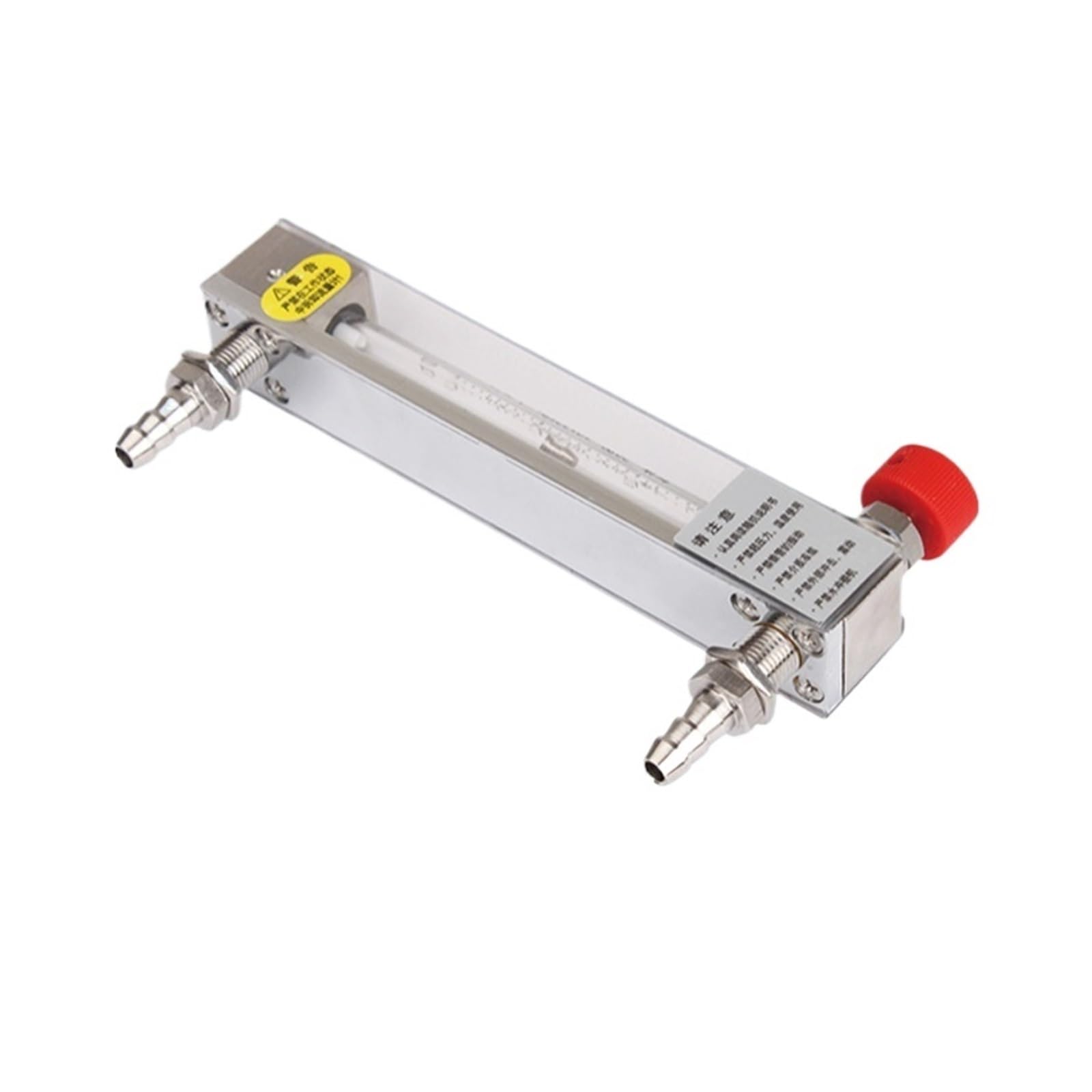 BALYDLUL Glass Tube Rotameter Variable Area Flow Meter(Liquid 0.6-6ml-min)