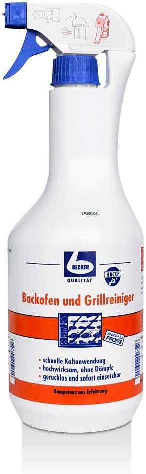 Dr. Becher oven &amp; grill cleaner 1,000&nbsp;ml bottle (oven and grill cleaner)