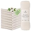 20 Pack Reusable Paper Towels Washa...