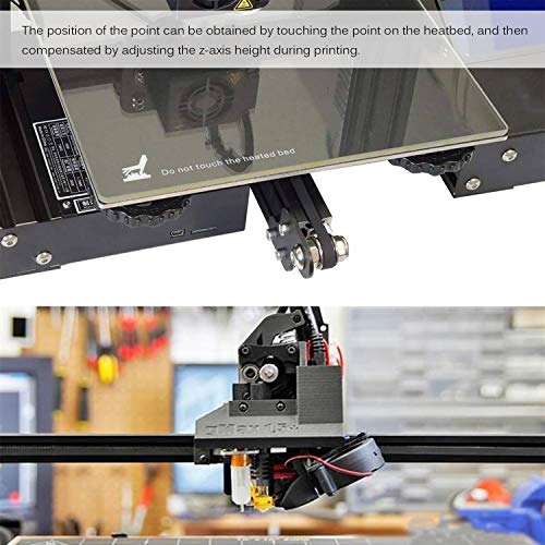 DECDEAL Sensor de nivelamento automático para impressora 3D Kit de nivelamento automático de cama 3D
