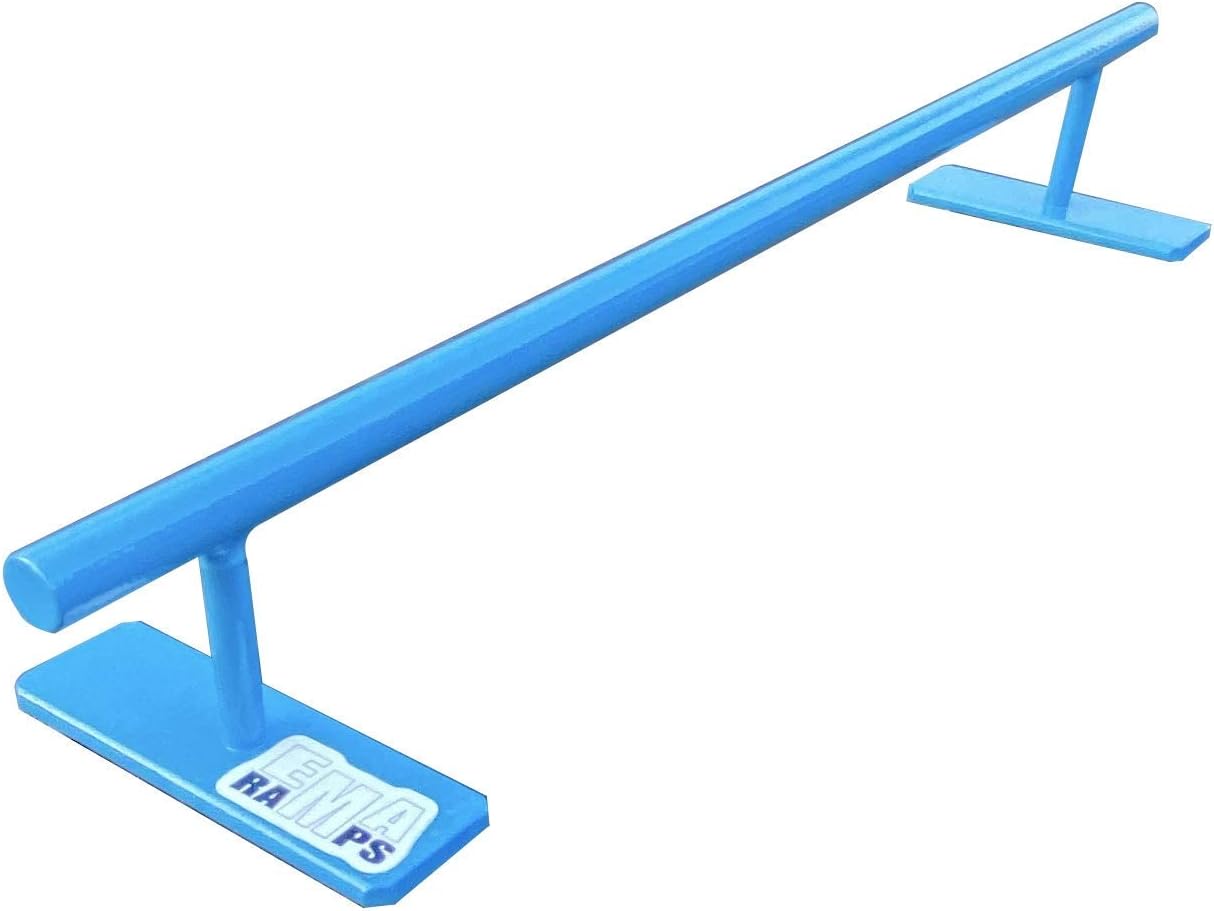 EMA Ramps Fingerboard Round Rail Made from 100% Solid Steel Making it The Most Realistic Rail on The Market to be Used with Fingerboard Decks Fingerboard Ramps Great Addition for Fingerboard Parks