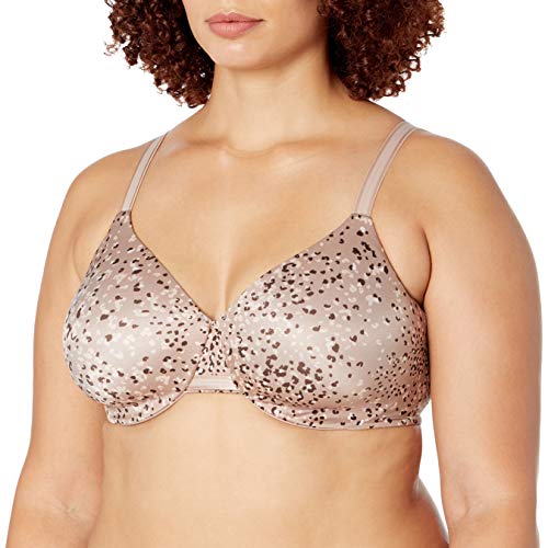 Bali Women's All Around Smoothing Underwire Bra DF3W11, Evening Blush Animal Print, 40D Bali Women's All Around Smoothing Underwire Bra DF3W11, Evening Blush Animal Print, 40D