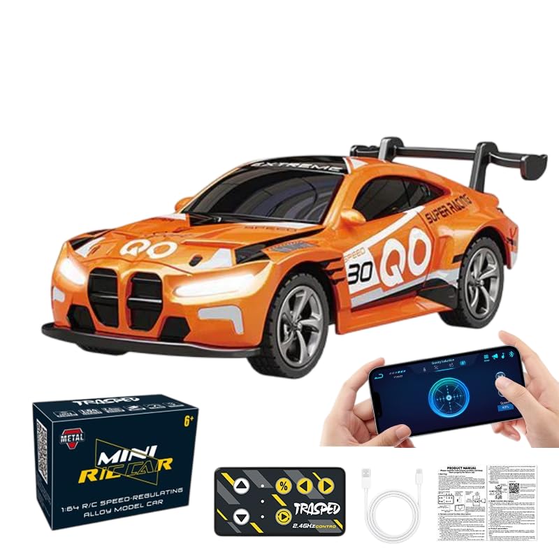 Bestie toys 1:64 Model Bmmw Mini Alloy Remote Control Car 2.4G Rechargeable High-Precision RC Vehicle with Adjustable Speed and Off-Road Design (Mix Color Car As per Stock)-image-44