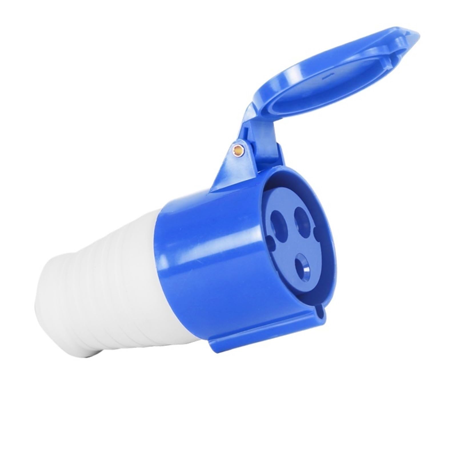 MUYTQAERG Solid Industrial Plug and Socket 3 core 16A Male and Female Docking Waterproof Aviation Connector 380V(Connector)