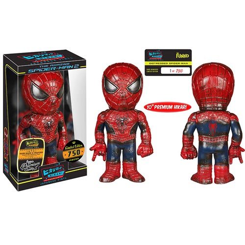 Spider-Man Distressed Premium Hikari Sofubi Vinyl Figure