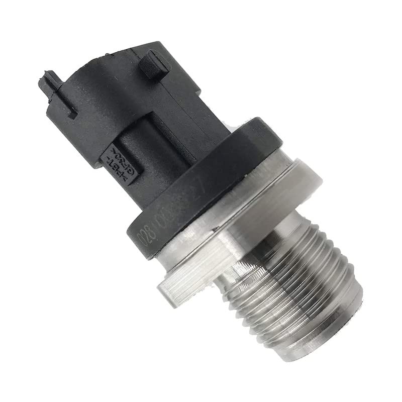 0281006327 Fuel Injection Fuel Rail Pressure Sensor Pressure Regulator Compatible with 2007-2012 DOD-ge Ram 2500 3500 6.7L Cummins Cargo ISB 4.5 6.7 Replace OE Part Number 028102850 5261237