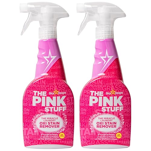 Image of Stardrops - The Pink Stuff - The Miracle Laundry Oxi Stain Remover Spray 2-Pack Bundle (2 Laundry Stain Remover)