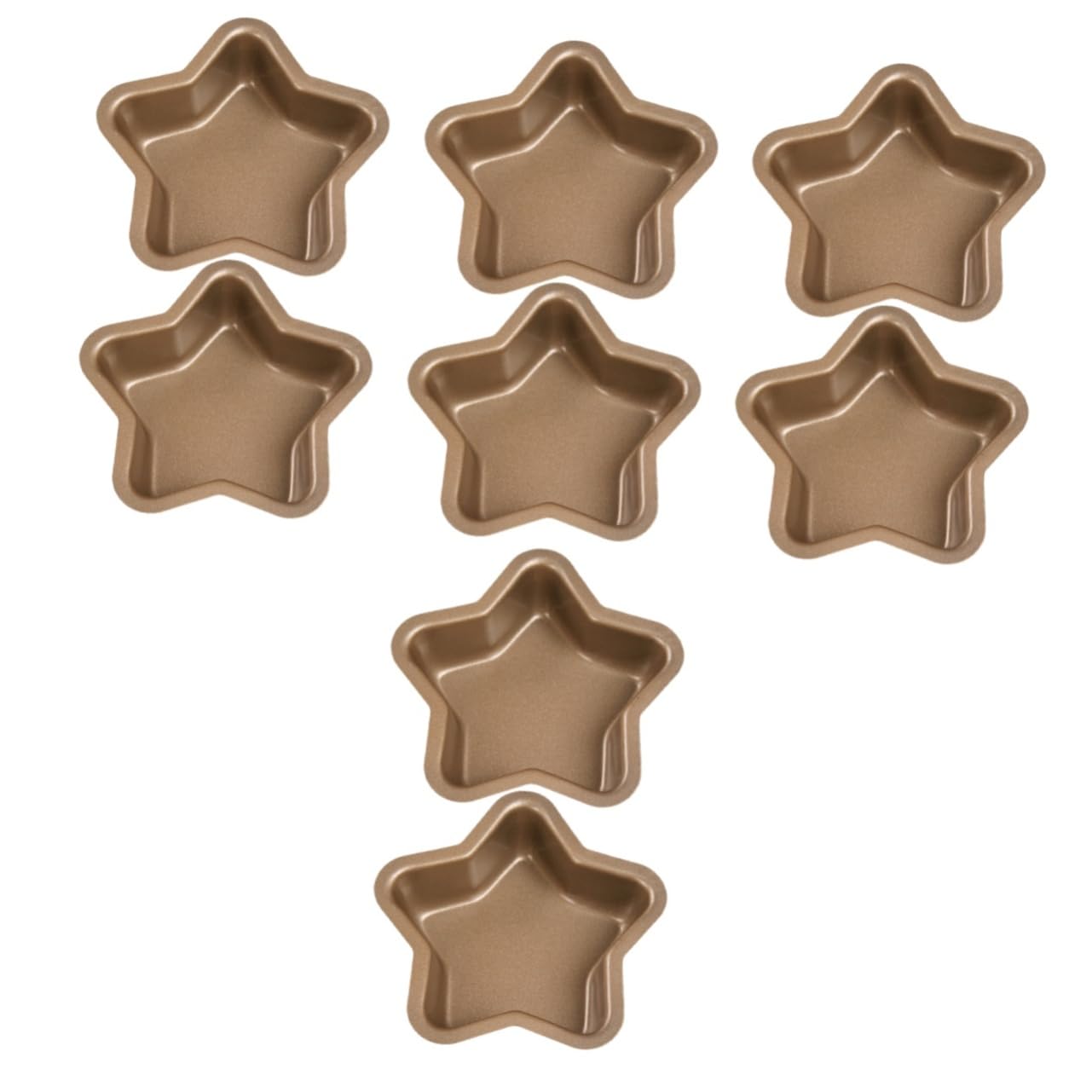 Amosfun 8 Pezzi Stampo Per Torta Stella A Cinque Punte Teglia Da Cucina Teglia In Acciaio Carbonio Antiaderente Antiaderente Per Pane Tostato Stampo Per Toast Domestico