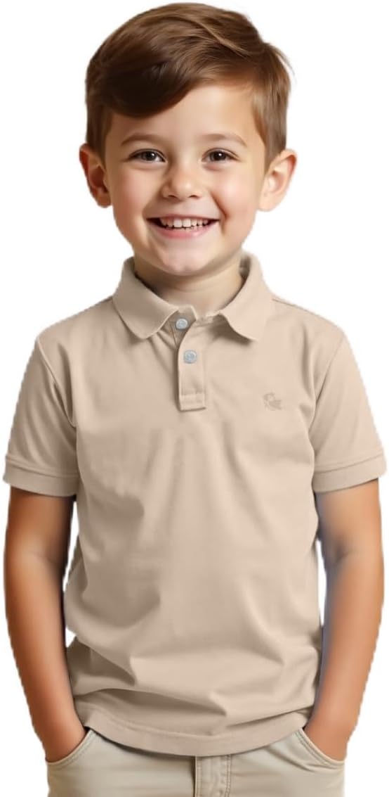 Camisa Polo Basica Infantil Masculina