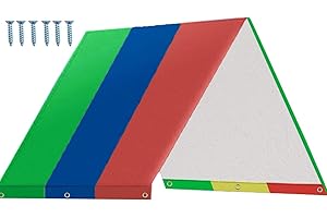 Alpurple Swing Set Replacement Tarp for Kids' Wooden Outdoor Playhouses