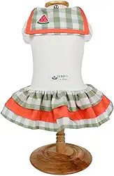 Vestido Malha Frutas Melancia