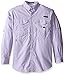 Columbia Men's Super Bonehead Classic Long Sleeve Shirt, Whitened Violet/Gingham, Large