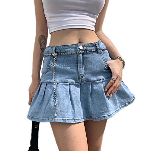 Riu Rちゃん　High waist denim short skirt Riu Rちゃん High waist denim short skirt High waist denim