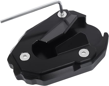 Motorcycle Kickstand Pad Enlarger Extension Side Stand Plate Foot Pad Replacement for Tiger 900 Tiger 900GT 2020-2025 Tiger 900 Rally/Tiger 900 Rally Pro 2020 2021 2022 2023 2024 2025black