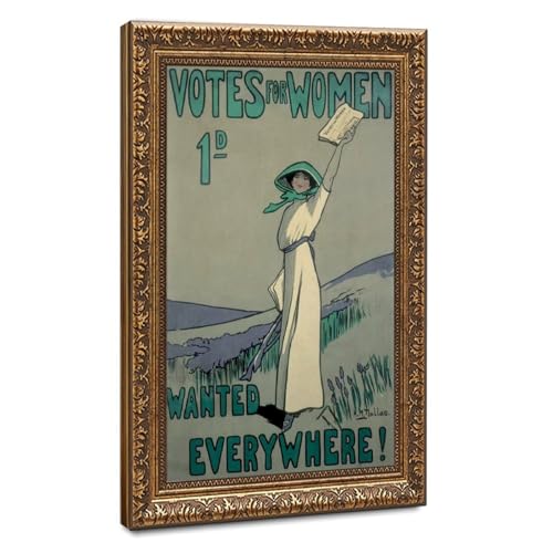 Impression sur toile Votes for Women décoration murale féministe